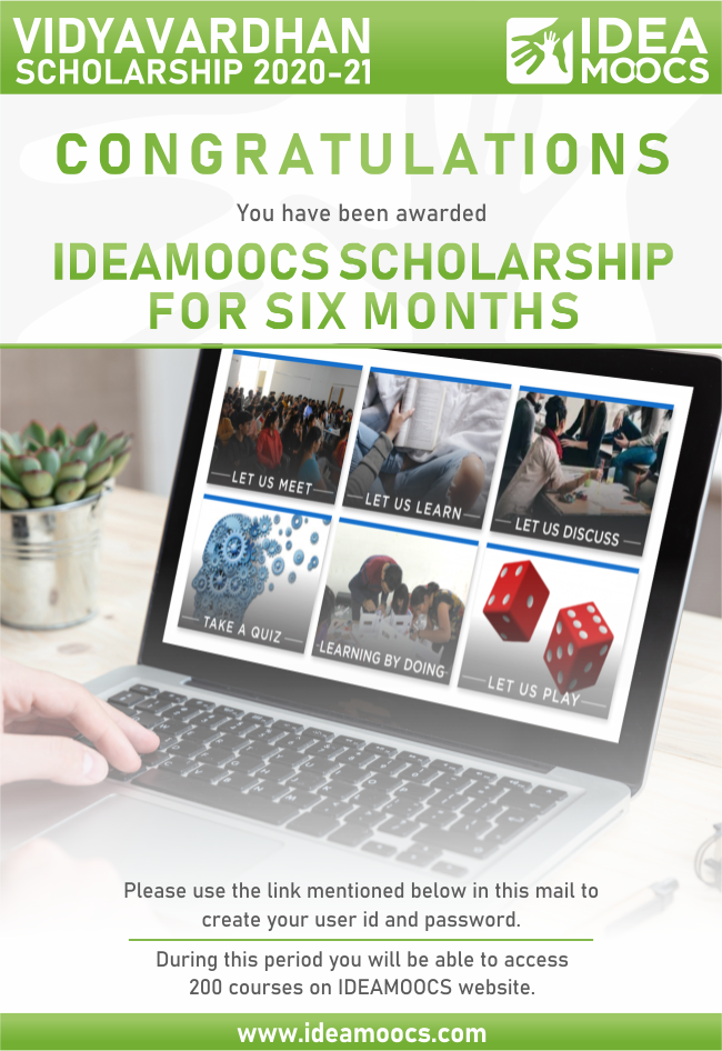 Vidyavardhan Scholarship 2020-2021