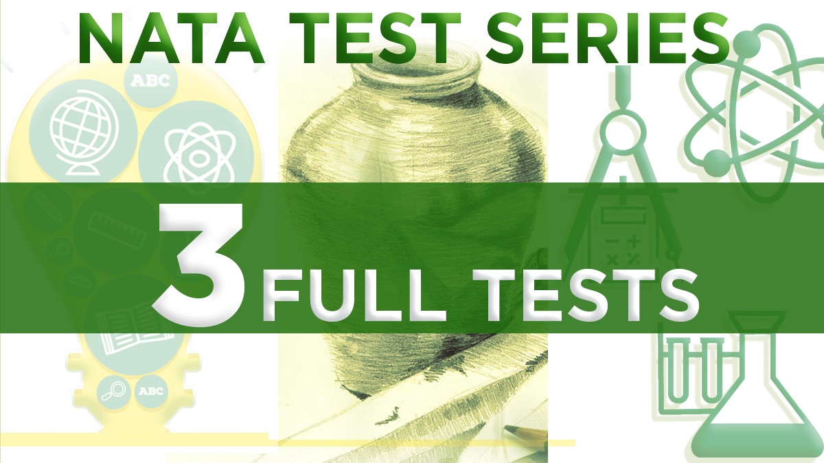 NATA Test Series (Package of 3 Full Tests)