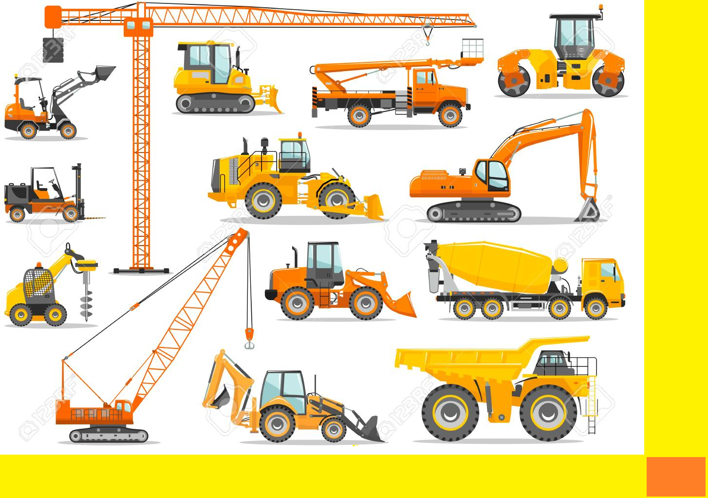 Machineries Used in Construction